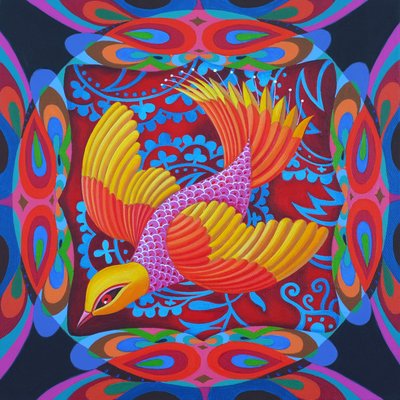 Firey-tailed flier by Jane Tattersfield
